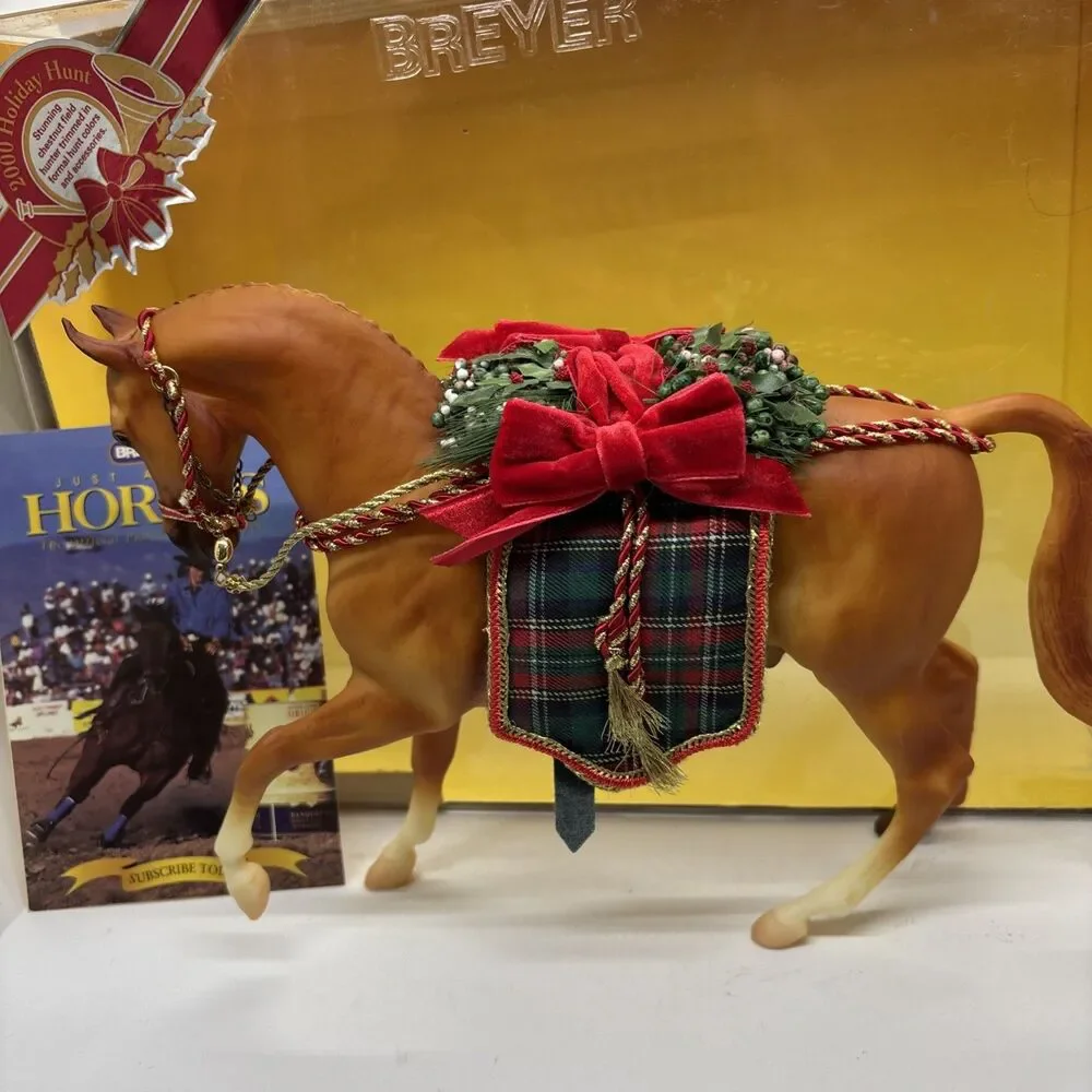 VTG Breyer 700400 Holiday Hunt 2000 Holiday Horse With Used Box - Picture 5 of 13
